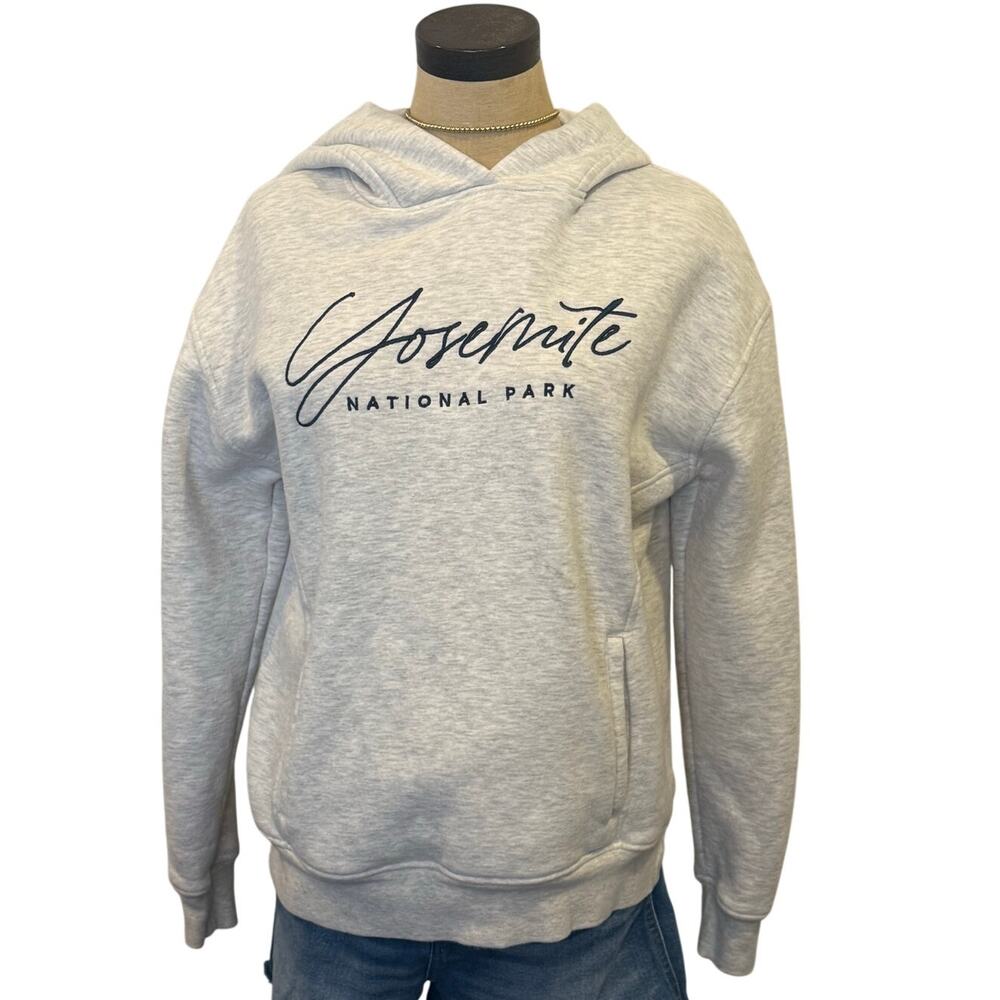 LEAGUE Yosemite National Park Hoodie Sweatshirt Small S Camping Hiking